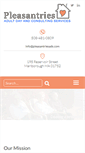 Mobile Screenshot of pleasantriesads.com